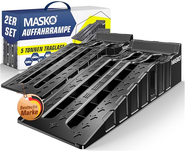 Pareja de rampas de coche de HDPE MASKO