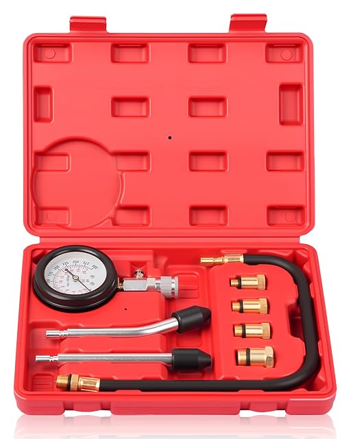 Juego compresímetro para motor de gasolina DAYUAN con adaptadores