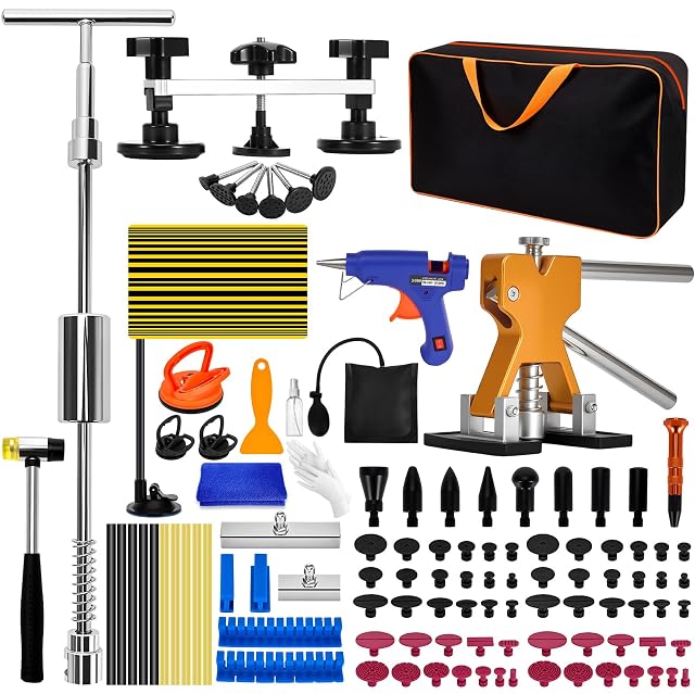 Kit de desabollado sin pintura por pegado Ofeace de 120 piezas