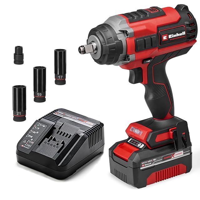 Llave de impacto sin cables Einhell Professional IMPAXXO 18/450