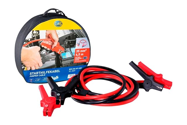 Cables de arranque HELLA de 4,5 m