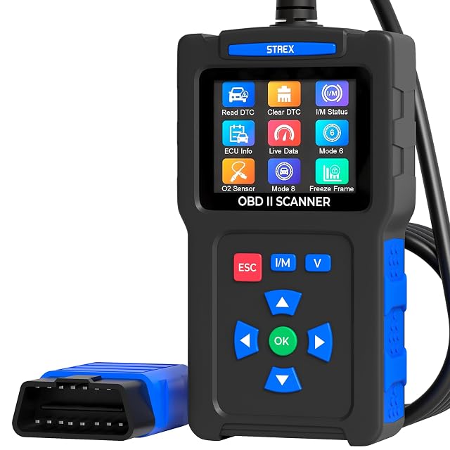 Escáner OBD2 Strex SP325 con pantalla LCD