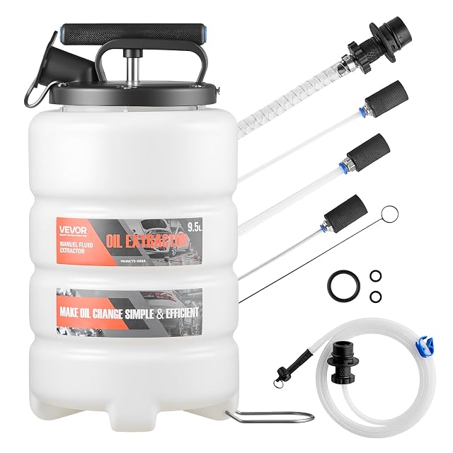 Extractor de aceite manual VEVOR de 9,5 l con tubos