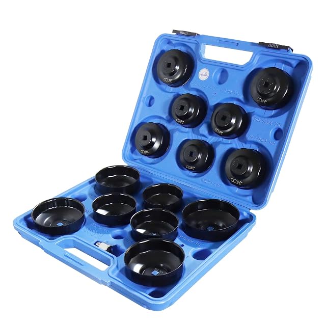 Juego de 15 vasos para filtro de aceite CCLIFE